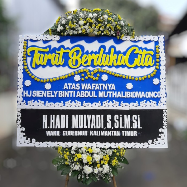Karangan Bunga Duka Cita aula hotel dandang tingang palangkaraya